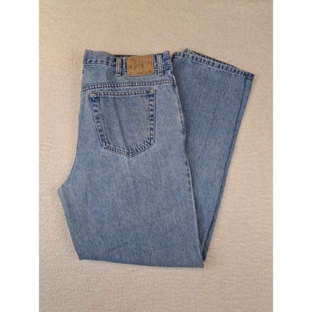 Brittania Jeans Mens Size 38 x 32 Regular Fit Blue Vintage 100% Cotton